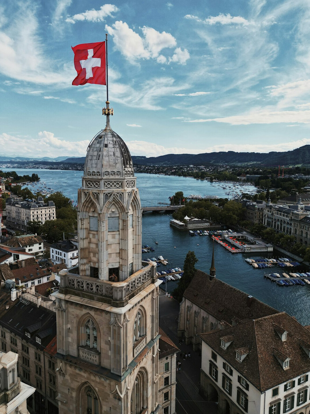 swiss bank building exterior