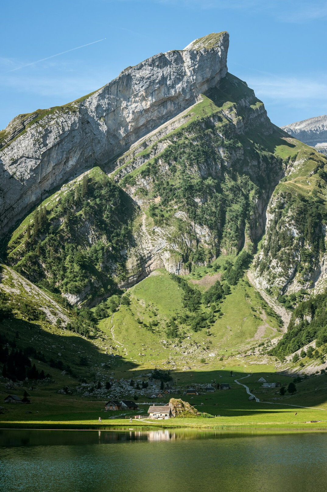 swiss mountain landscape